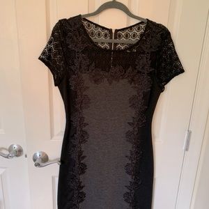 41 Hawthorn Fitted Lace Detail Dress